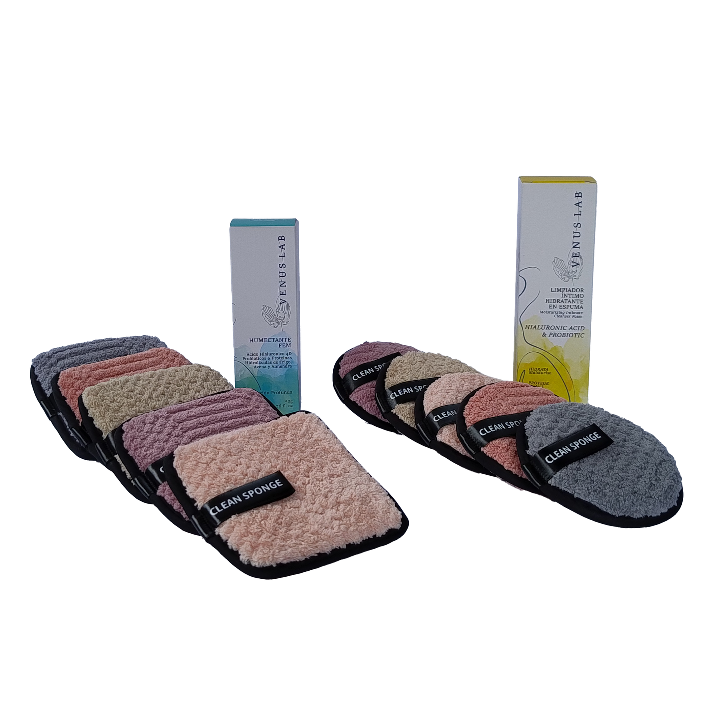 Kit Fem + Almohadillas Desmaquillantes Reutilizables