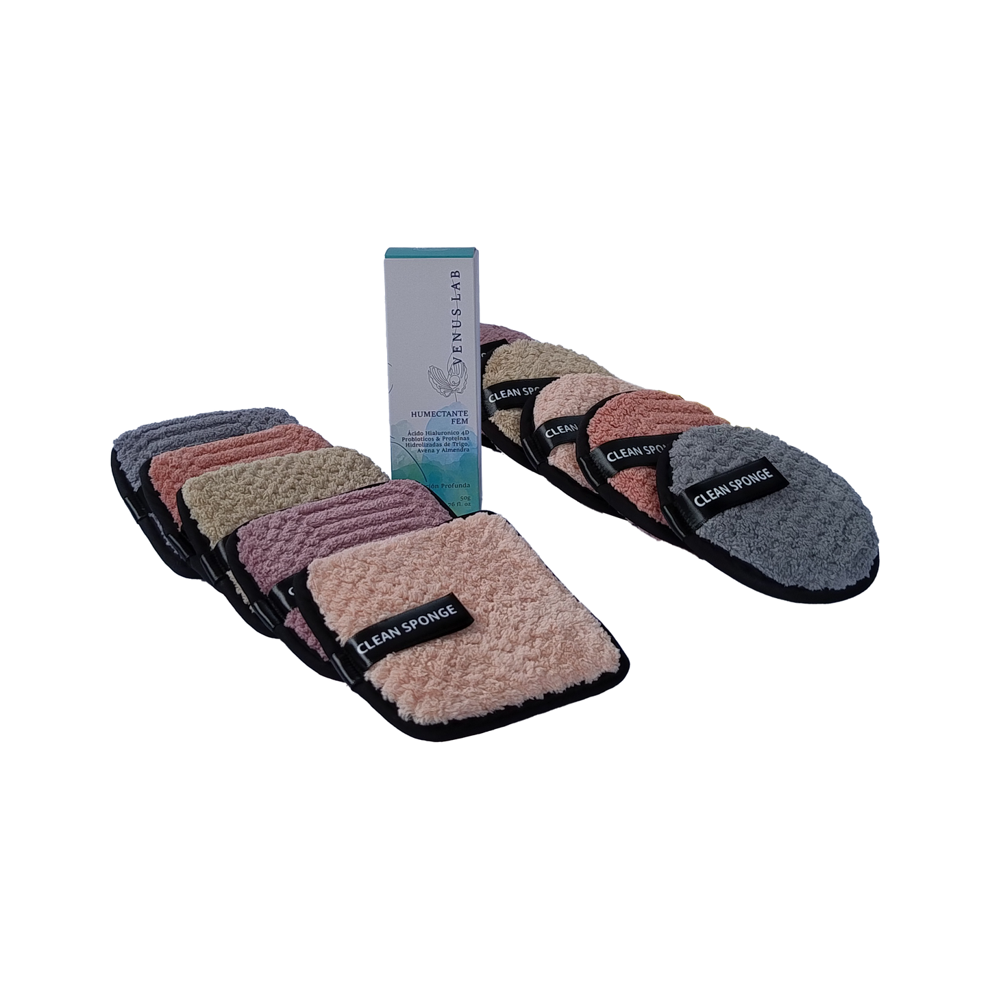 Kit Fem + Almohadillas Desmaquillantes Reutilizables