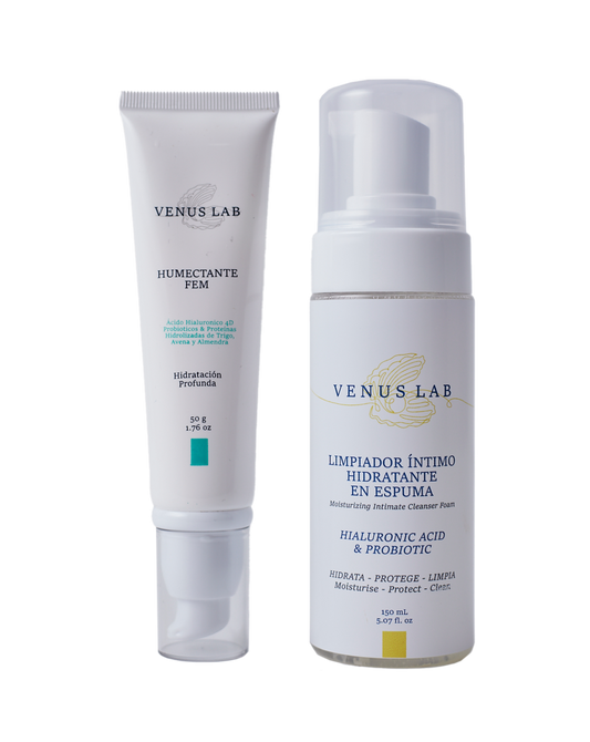 Humectante Fem + Limpiador Íntimo en Espuma