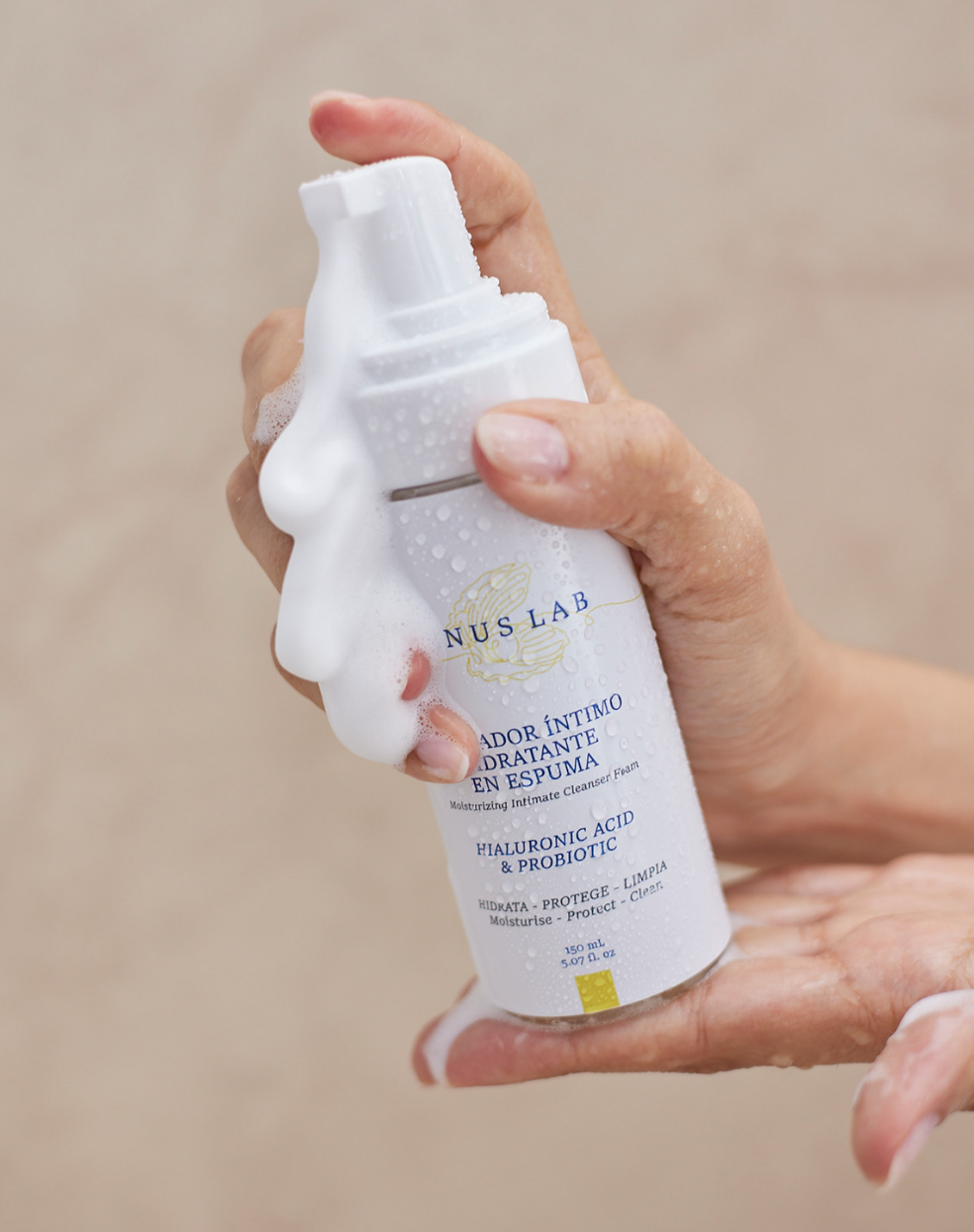 Limpiador Íntimo Hidratante en Espuma