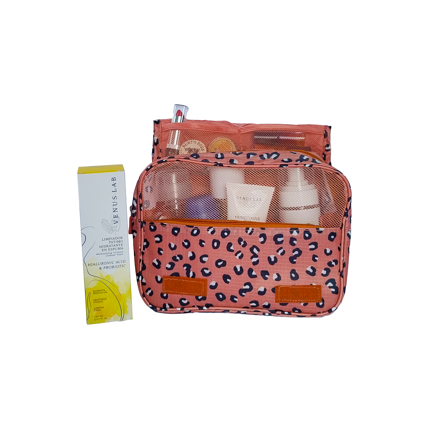 Kit Fem + Organizador Viajero Animal Print