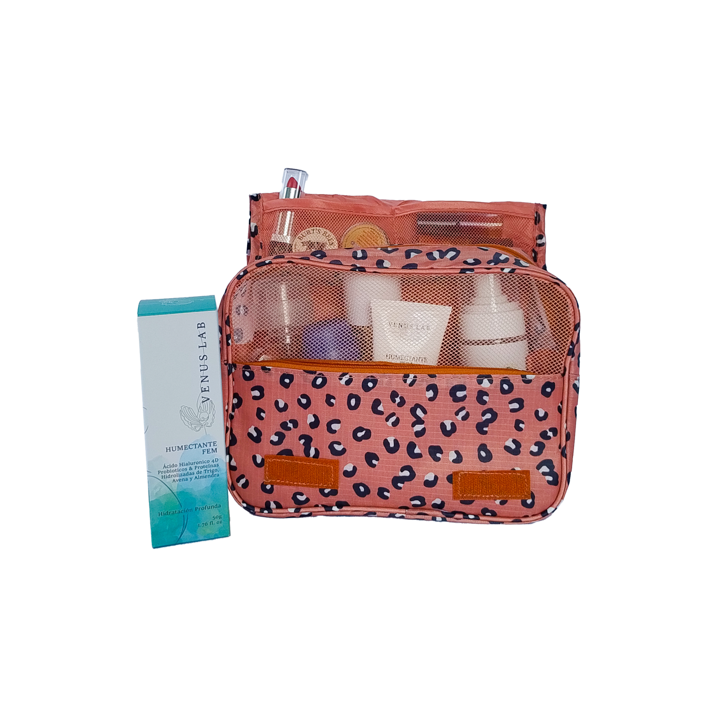 Kit Fem + Organizador Viajero Animal Print