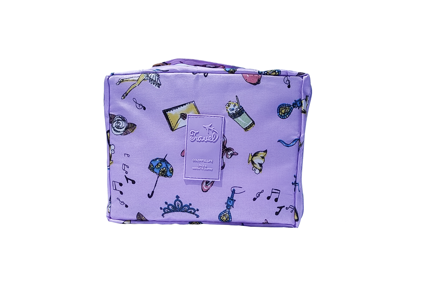 Kit Fem + Organizador Viajero Morado