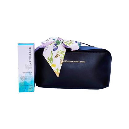 Kit Fem + Cosmetiquera Impermeable Negra