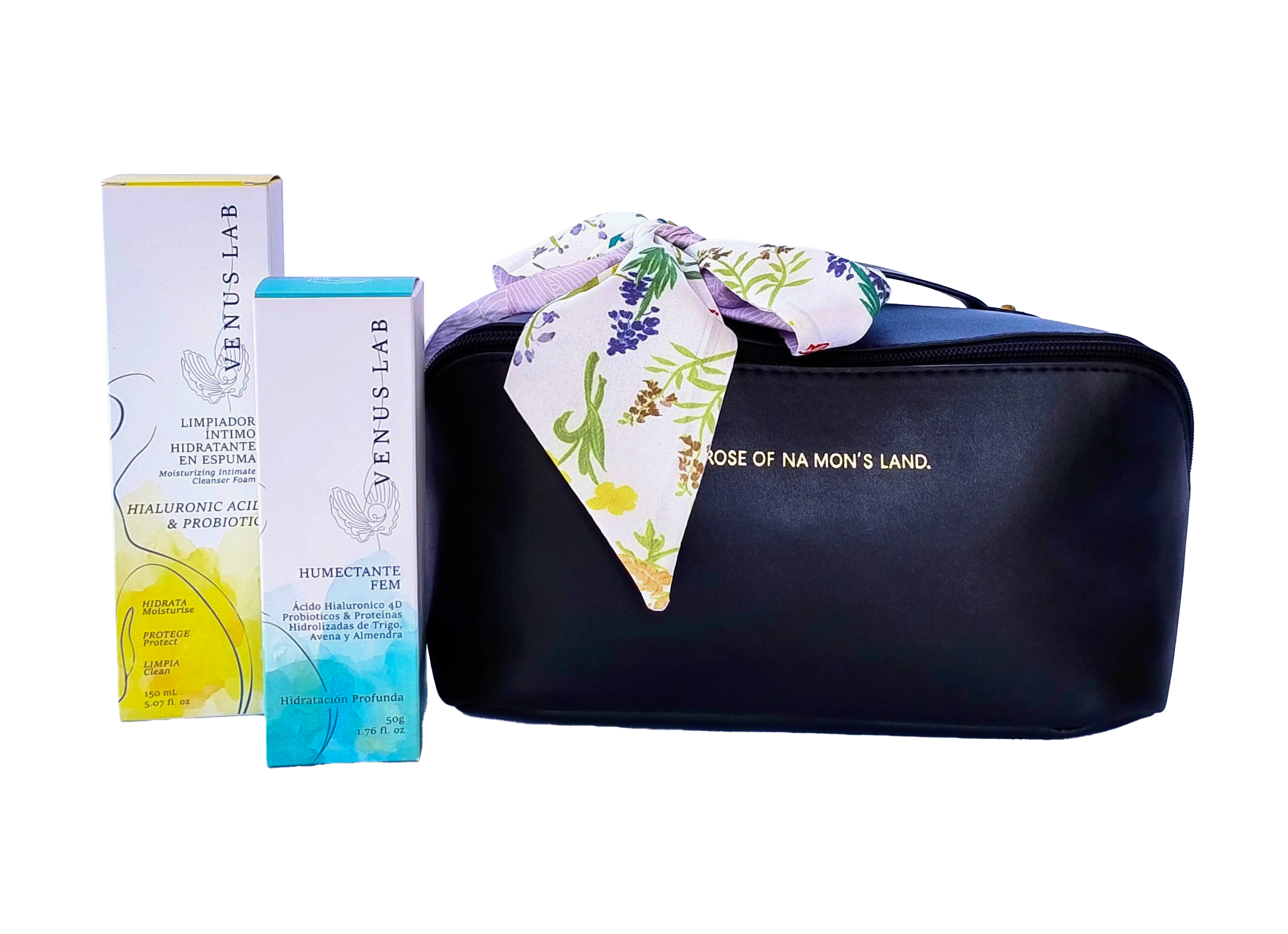 Kit Fem Kit Fem + Cosmetiquera Impermeable Negra – Venus Lab S.A.S
